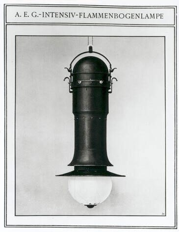 AEG Intensive Flame Arc Lamp
