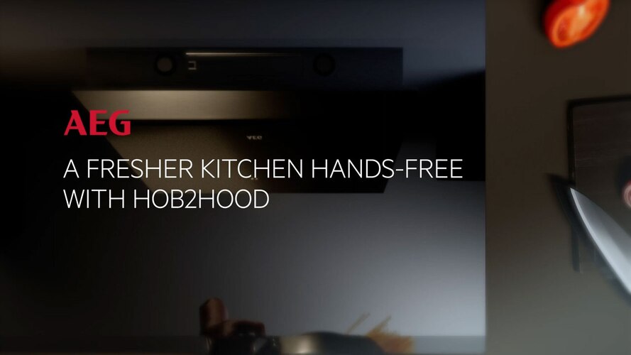 52cm Streamlined Integrated Rangehood – Dark Stainless Steel