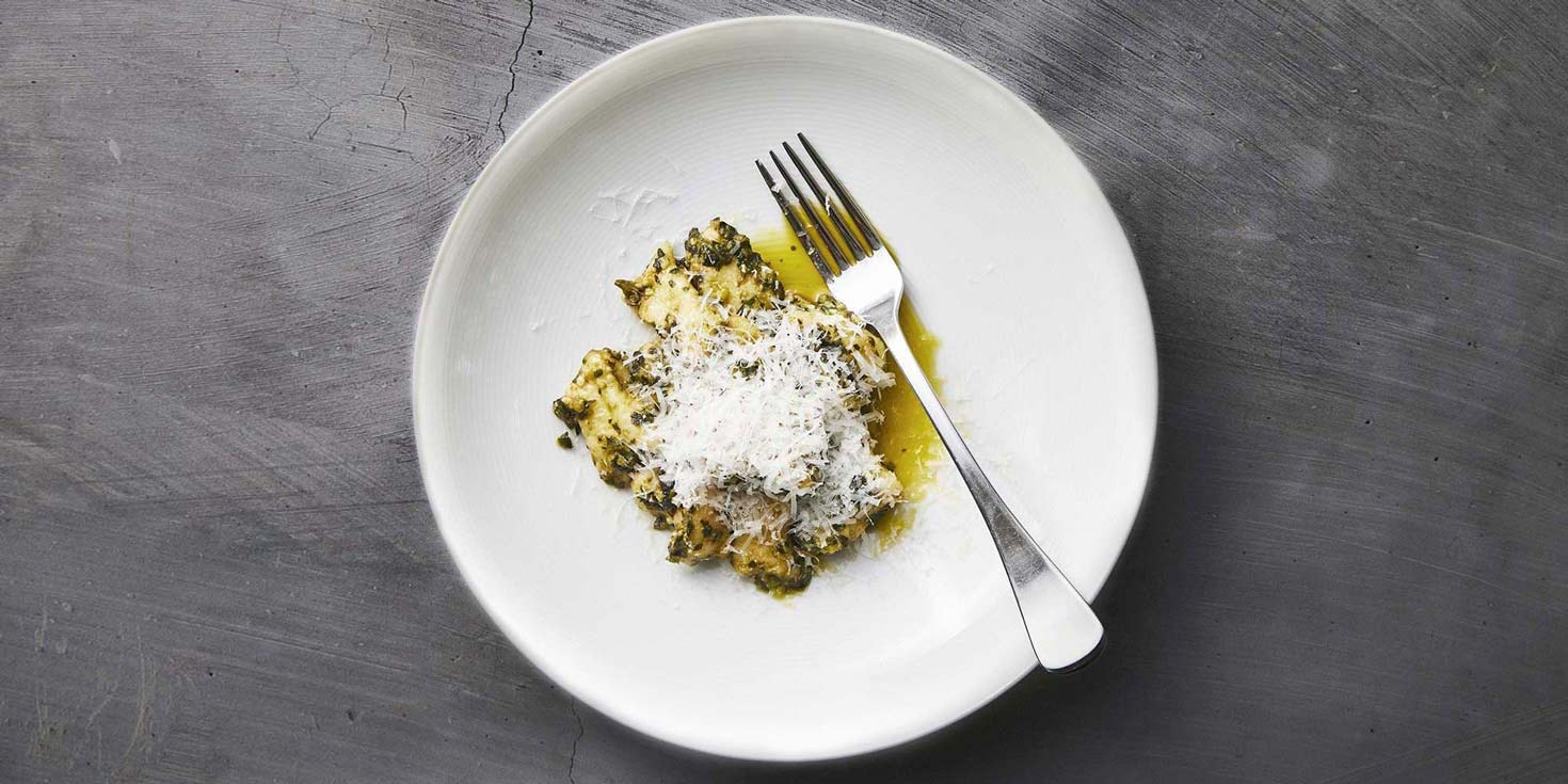 POTATO GNOCCHI AND PESTO