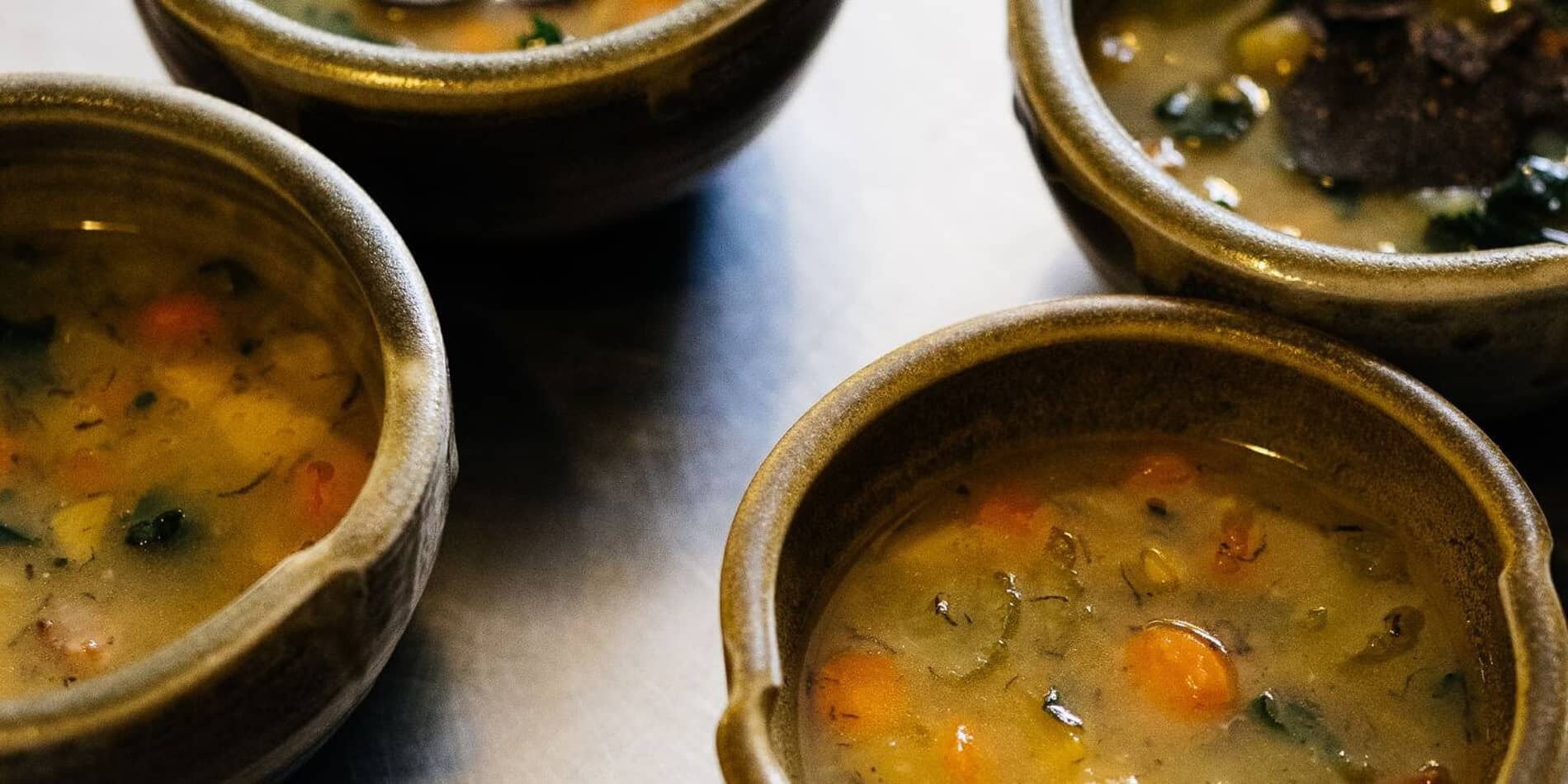 TRUFFLE AND VEGETABLE POTAGE