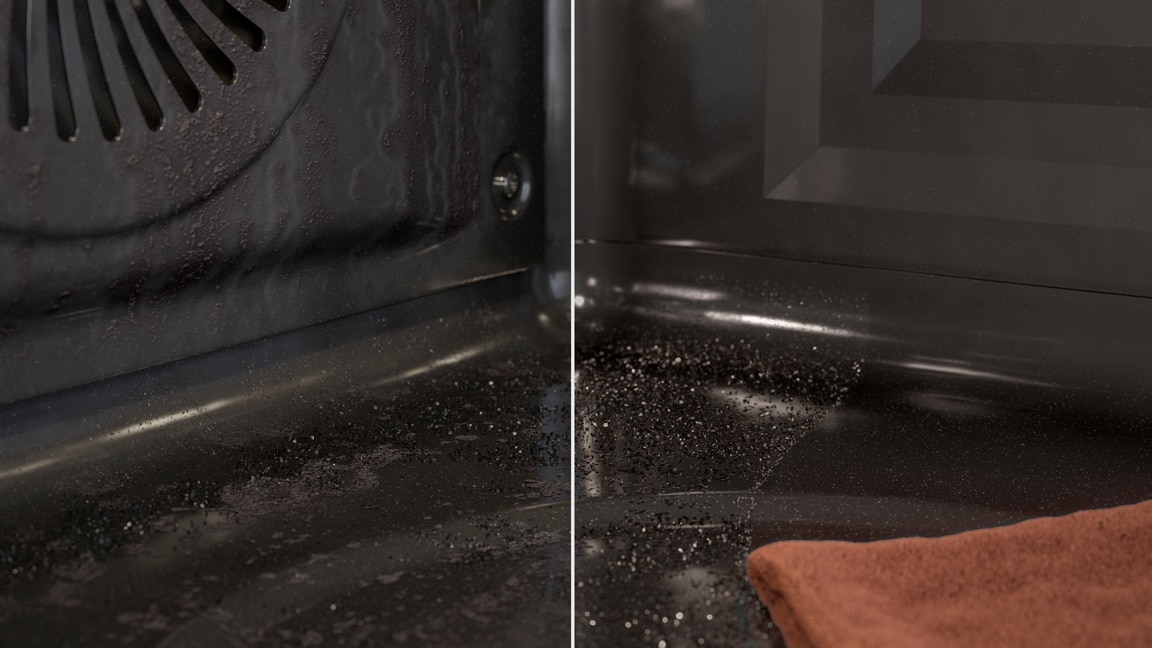 CLEAN YOUR OVEN WITH EASE