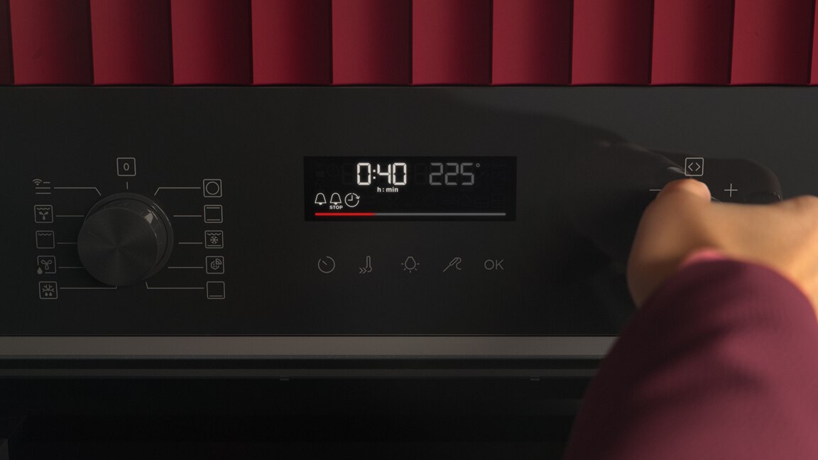 EASY ACCESS TO OVEN&#39;S FUNCTIONS