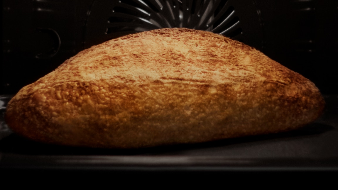 Add steam for crispier baking