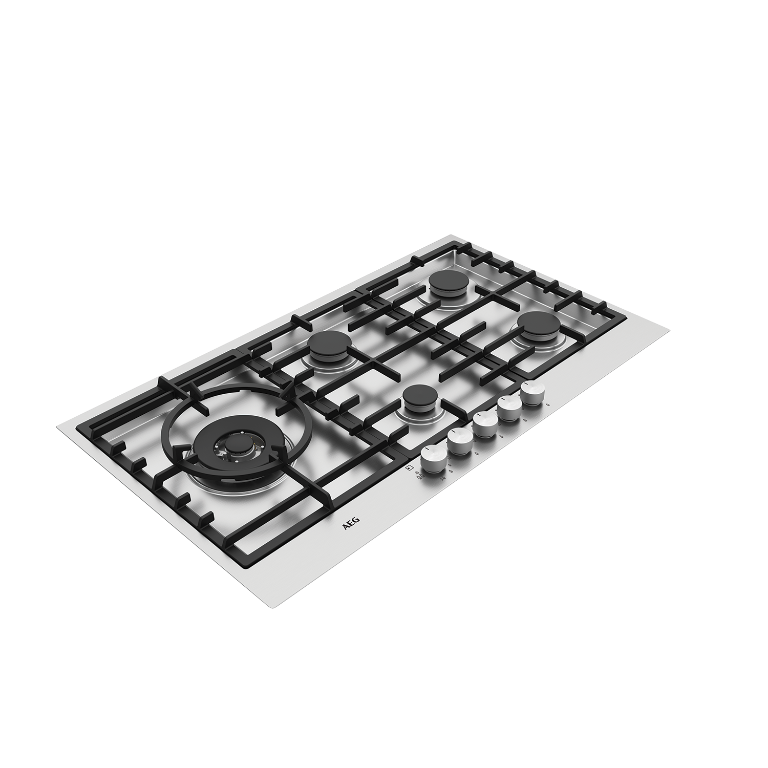 90cm 5 Burner Stainless Steel Gas Cooktop – HG90FXB - HG90FXB